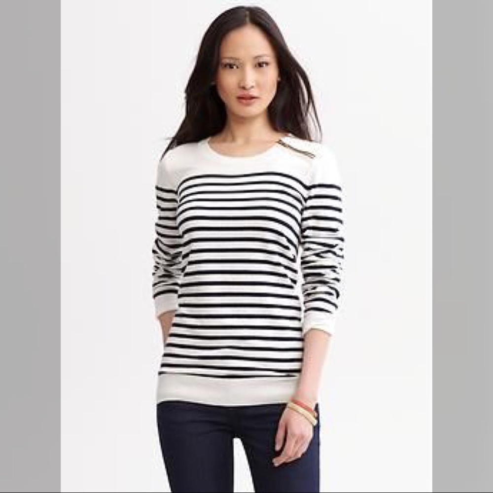 Banana Republic striped sweater